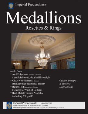 Ceiling medallions catalog in Canada $